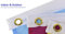 Bandera gigante de la bandera británica azul y blanca de 8 x 5 pies FlagSuperstore