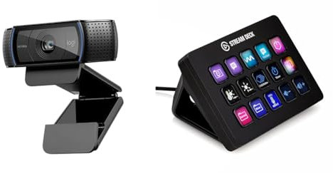 Logitech C920 HD Pro & Elgato Stream Deck MK.2 – Studio