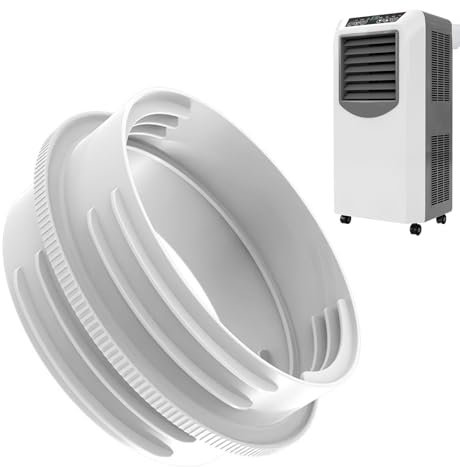 Adattatore Per Tubo 150mm Adattatore Tubo Condizionatore Portatile, Connettore Tu-bos Aria Condizionata Guarnizione Finestra Condizionatore, Tu-bos Di Scarico Aria Facile Da Installare