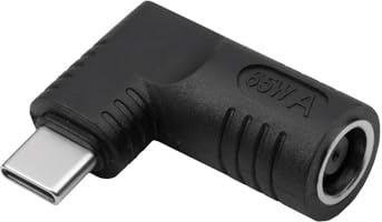 Akyga Charging Plug for Notebook Power Adapter AK-ND-D01 65W 7.9 x 0.9 mm + pin/USB-C Black