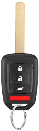 Key Fob Keyless Entry Replacement Fits for Honda HRV 2016 2017 2018 2019 2020 2021 2022 / CRV 2014-2016 Car Remote Control 313.8 Mhz MLBHLIK6-1T 35118-T7S-A00 35118-T0A-A30