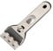 KitchenCraft Grattoir pour Plaques de Cuisson, Lames Remplaçables, Inox, 9 x 12 x 16 cm - Couleur Argent