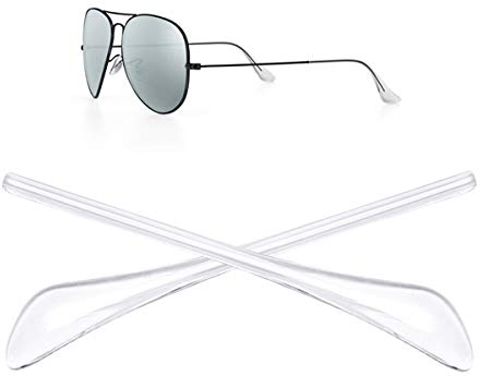 HiCycle2 Puntas de repuesto para gafas de sol Ray-Ban Aviator RB3025, color transparente