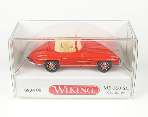 Wiking H0 - 083408 300 SL Roadster, orange - Miniaturmodell 1:87 - Kein Spielzeug!!