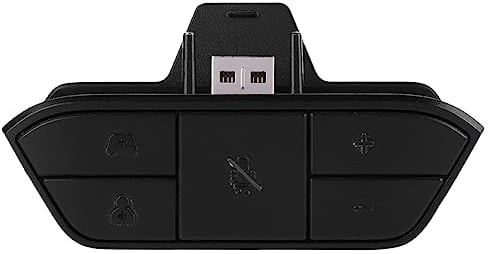 Denash Adattatore per Cuffie per One, Adattatore per Cuffie da Gioco Stereo Antipolvere con sincronizzazione del Suono Stereo di Controllo del Gioco
