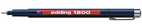 Edding 1800 Fineliner profipen 0,1mm schwarz (10)