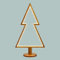 Lotti Importex Albero Natale Abete con Base H90cm DLW Strip SMD LED SuperBright BIANCO CALDO