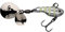 Berkley Pulse Spintail Perch Barsch Angelköder, Glow Silver Zebra, 6 cm |9 g