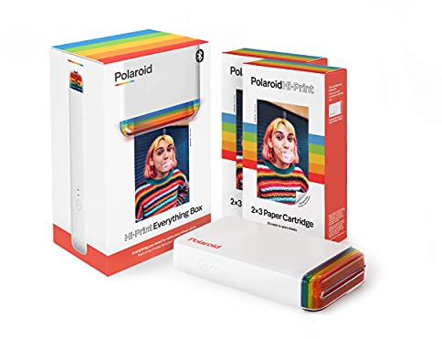 Coffret imprimante Portable Polaroid Hi-Print Blanc + 40 Feuilles
