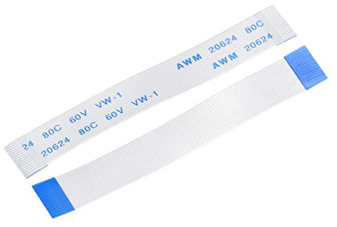 sourcing map FFC FPC - Cavo flessibile piatto, 16 pin, passo 0,5 mm, lunghezza 60 mm (tipo A) per stampante 3D LCD, macchina fotografica DVD, TV, laptop, audio, confezione da 20