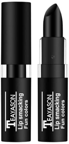 Lip Smacking Fun Colour Dramatic Long-lasting Matte Lipstick (07 Black)