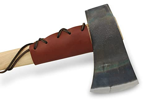 Axe Handle Guard - Axe Overstrike Protector by American Bench Craft (Brown)