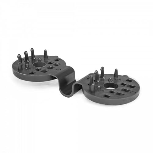GT Garden Lot de 50 Clips de Fixation Gris pour Brise Vue