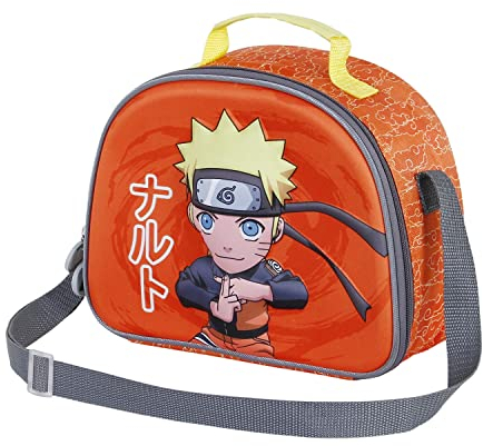 Naruto Chikara-Sac à Goûter 3D, Multicolore