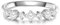 GLANZSTÜCKE MÜNCHEN Damen Perlenring 925/- Sterling Silber mit Süßwasser-Zuchtperle 2-2,5 mm/Zirkonia - Silberring Damenring