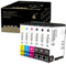 Amla 6 Stück Druckerpatronen Kompatibel mit Epson 502 patronen Epson 502XL für Epson XP 5100 XP 5105 XP 5150 XP 5155 Epson WF 2860 WF 2865 Epson WF 2880 WF 2885 XP 5100 XP 5150 XP 5155