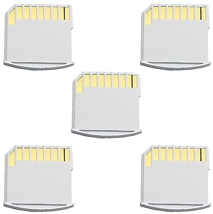 xiwai Micro SD TF auf SD-Karten-Kit Mini-Adapter für zusätzlichen Speicher MAC Air/Pro/Retina Weiß