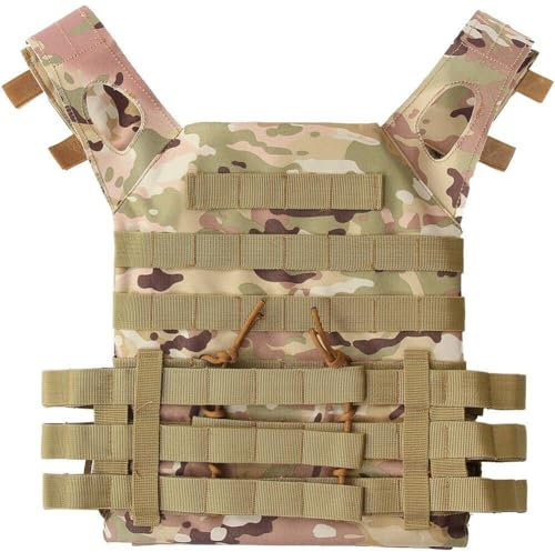 Vest Molle Plate Carrier Protection Vest Combat Camo Military Men's Vest Cs Hunting Equipment