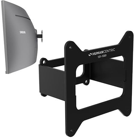 HumanCentric VESA Mount Adapter Compatible with Samsung Neo G9 57, CRG9, CHG9, and CHG90 Monitors, Mount on a Monitor Arm, 100x100m VESA Pattern