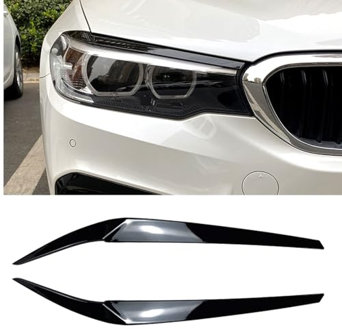 Scheinwerfer-Augenbrauen Trim für BMW 5er-Serie G30 525i 530i 17-23
