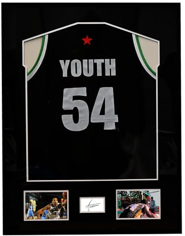 UXENI Objektrahmen Aluminium Bilderrahmen mit Transparentes Acryl,3D Rahmen tief für Objekte,Trikotrahmen zur Aufbewahrung ihres Sport Trikot, Shirt Vitrine als Wanddeko (80 x 60 cm) 02