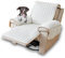 CFPLeHiYS Sesselschoner Relaxsessel Sesselüberwurf mit Armlehne Sesselauflage Anti-Rutsch Fernsehsessel Schonbezug Sofa Armlehnenbezüge Sesselbezüge für Haustieren Hund(Natur,1 Sitz (53 * 190cm))