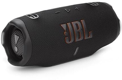 JBL Charge 6 - Altoparlante Bluetooth portatile, impermeabile e a prova di caduta, suono Bold Pro con AI Sound Boost, 28 ore di riproduzione, powerbank integrato e viene fornito con una robusta