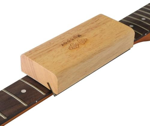 Rtyweth 35/90 Degree Wood Guitar Fret Beveling File Guitar End Fret Bevel Luthier Crowning Tools Y0S4 File