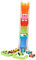 MOLUCKFU 1 Satz Holzrennbahn für Kinder Roller-Gleitauto Kleinkindspielzeug-Rennstrecke interaktives Spielzeug Interactive Toys Rennstrecke mit Holzrampe Gleitauto aus Holz Bambus Colorful