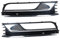 VINCTV Nebelscheinwerfergitter Kompatibel Mit Vw Für Passat B7 2012 2013 2014 2015 2016 Frontstoßstange Nebelscheinwerfer Lampenabdeckung Lünette Gitter Chrom 3AD853665 3AD853666