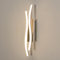 Comely LED Wandleuchte Innen, 14W 1575LM Moderne Wandleuchten, Aluminium Beleuchtung Wandlampe für Wohnzimmer, Schlafzimmer, Treppenhaus, Warmes Licht 3000K, Silber, 41cm
