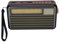 Radios Portable AM ​​FM, Kleiner Bluetooth -Funklautsprecher mit Vintage -Retro -Design, Tragbares Solar -Batterie -Radio für das Outdoor -Beleuchtungsnotfall