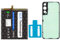 High Power Ersatzakku kompatibel mit Samsung Galaxy S22 5G SM-S901 EB-BS901ABY | GLK-Technologies® Battery | accu | 3900 mAh Akku | inkl. 2X Klebebandsätze