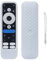 Custodia remota Cover per onn Google TV 4K Pro 2024, Custodia con cordino, Copertura in silicone Protettore (Bianco)
