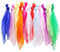 HERZWILD 12 Stück Jongliertücher in bunt, Chiffontücher für Tanzen, 60 x 60 cm Bunte Seidentücher, Bunte Tücher für Kindergarten Kindershow Sensorisches Jonglieren Tanzen (bunt-12pcs)