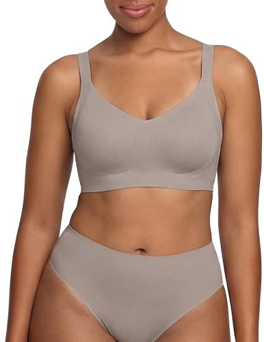 CFab BH Damen Ohne Bügel Push Up Nahtlos Herausnehmbare Pads