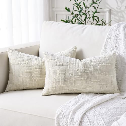 Sofa Kissenbezug 30x50 Beige Kissen Flauschig Dekokissen Decor Pillow Case Polsterüberzug Cord Kissen Wohnzimmer Boho Style Deko Wohnzimmer Modern Boho Kissenbezug Bunt Couch Polster Kissenhülle 30x50