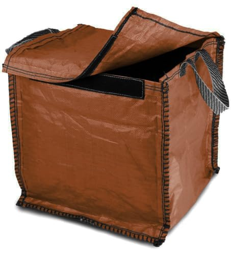 Kerbside - BLUE 90 Litre - Council with Weight Pad - Bag for Plastic Cans Paper Cardboard Tins Jars (Black, 1 Pack)