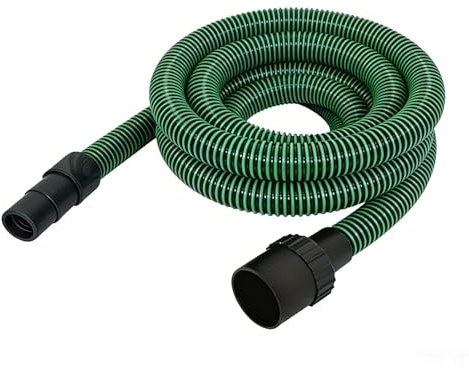 5m Staubabsaugschlauch, D27 (Ø 35mm) Absaugschlauch Kompatibel mit Fes-tool Staubabsaugung, für Staubsaugerschleifer Staubsauger Zubehör