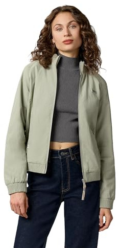 Ragwear Damen leichte wasserabweisende Übergangsjacke kurze Jacke im Bomberjacken-Style Chenna Summer YOUMODO XS-3XL