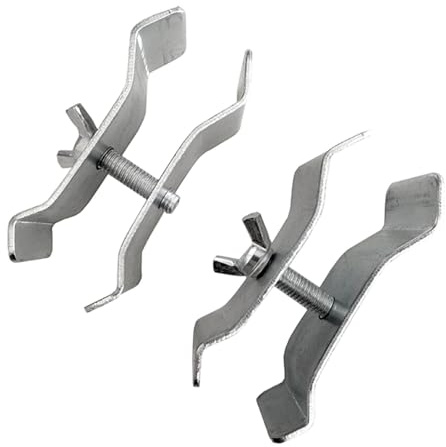 perfk 2 pinces pour parasol de chariot, clips fixes, supports de parasol de, pinces de fixation pour parasols de chariot de golf, chaise, balcon