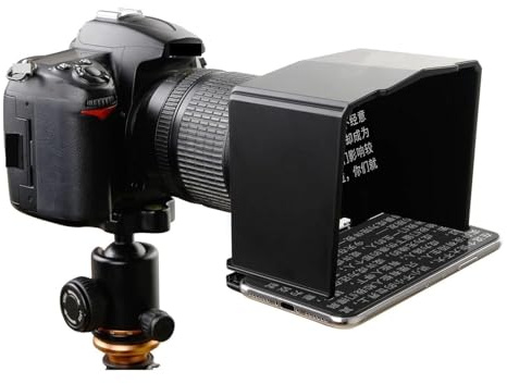Teleprompter, Teleprompter-Handy, Tragbare Kleine Telefone, Nur Für DSLR-Nutzung,für Live-Streaming(T1)