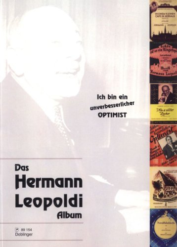 Doblinger Verlag ICH BIN EIN UNVERBESSERLICHER OPTIMIST PIANO, VOIX, GUITARE
