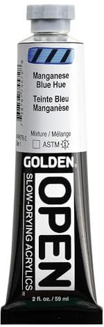 Golden OPEN 60ml Manganese Blue Hue I