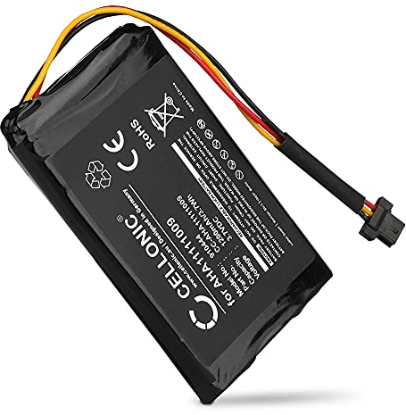 CELLONIC, Akku Navi kompatibel mit Tomtom Go 600, Go 60, Start 62 (1200mAh, 3.7V) Ersatzakku AHA11111009 FLB0813007089 VFAS