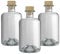 Geniess-Bar! 9 Glasflaschen 500 ml leer zum selbst Befüllen mit Korken Apothekerflasche Essig Öl Flasche