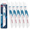 EZARC Lame de scie sabre mince en métal de coupe 150 mm 18TPI R622PT (5-Pack)