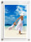 Get Acrylic Photo Frames - A5 Modern Wall Mounted Acrylic Photo Frame (19.8cm x 26.0cm) Stylish Frameless Picture Display Either Landscape Or Portrait