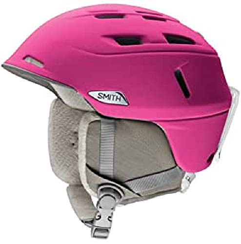 SMITH Damen Compass Fuchsia 5155 Skihelm, Fuchsienrosa matt/Grau, 51-55