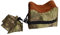 Vientiane Soportes para Armas Resto Bolsa,Apoyo de Arma Banco de Tiro Delantero Trasero para la Práctica al Aire Libre de Rifles/Pistola de Aire (Camuflaje Marrón)